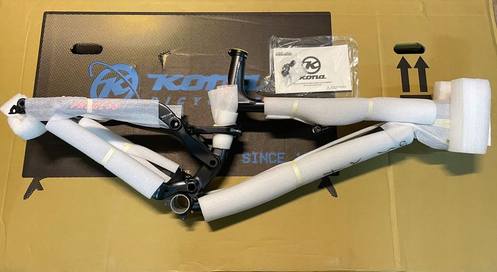 NOWA RAMA Do roweru KONA PROCESS 153 SE Rozmiar S Aluminium FULL SUSP