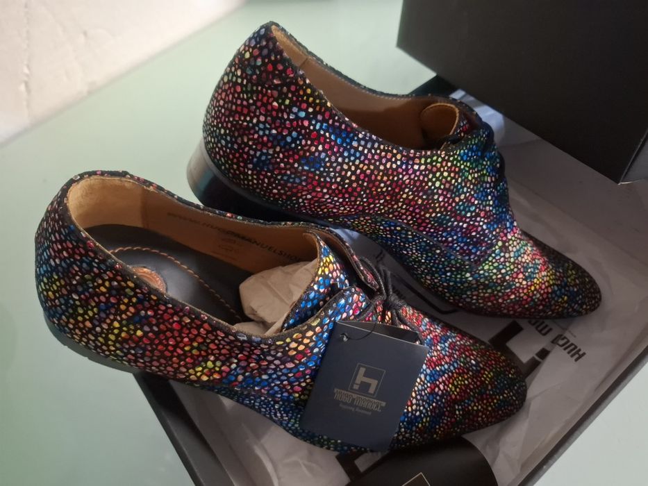 Sapatos Hugo Manuel Novos Em Caixa Nr42