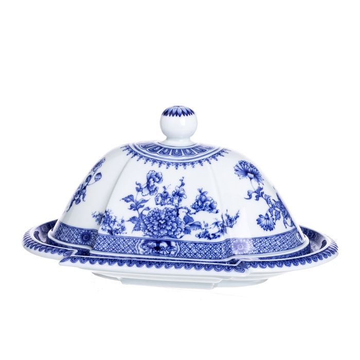 Porcelana - Travessa de servir com cúpula - Vista Alegre Mottahedeh