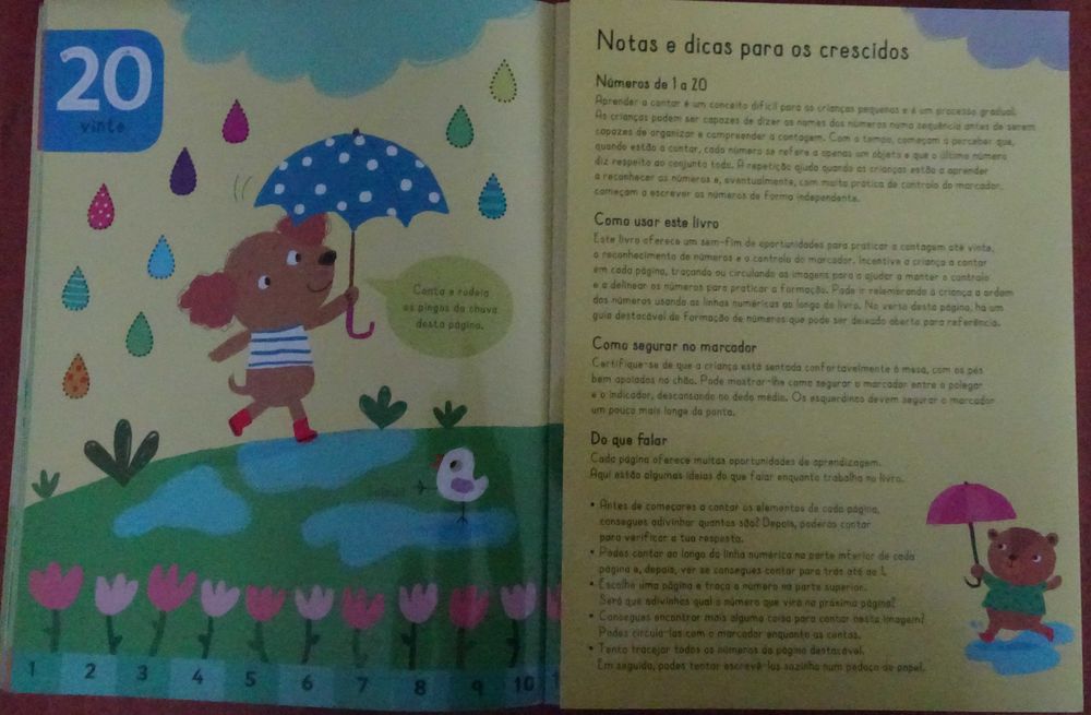 O Meu Primeiro Escreve e Apaga - Números de 1 a 20 (3 a 5 Anos)