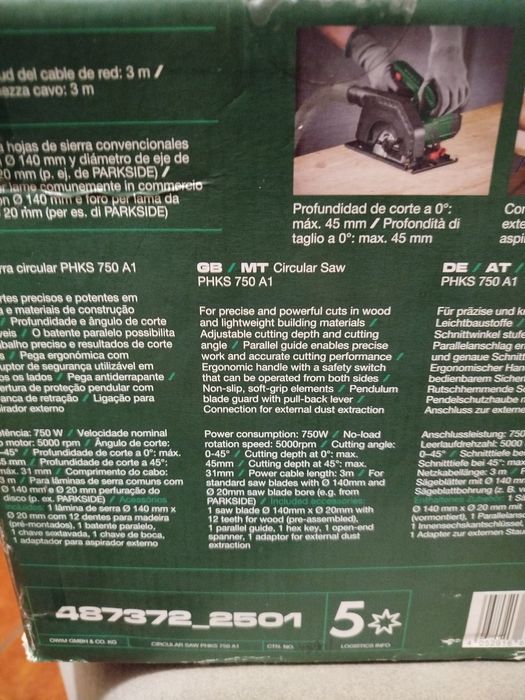 Serra circular portátil