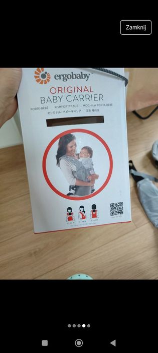 Nosidło ergonomiczne ergobaby
