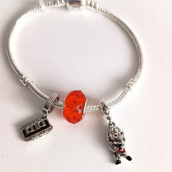 Bransoletka charms Star Lord Quill Strażnicy Galaktyki Marvel