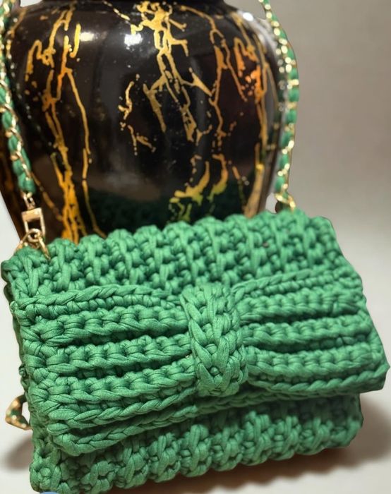 Bolsa Crochê Artesanal