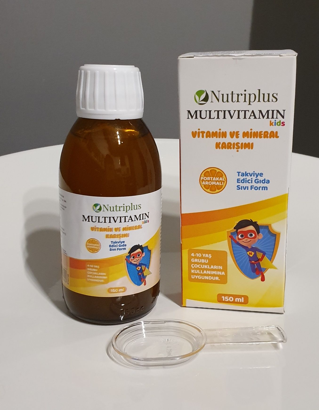 Multiwitamina Nutriplus Dla Dzieci o smaku pomarańczowym Superbohater