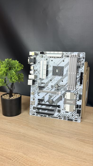 Msi b350 arctic tomahawk ам4 материнська плата