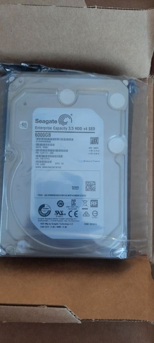 Seagate 3.5 hdd v4 sed 6000 gb