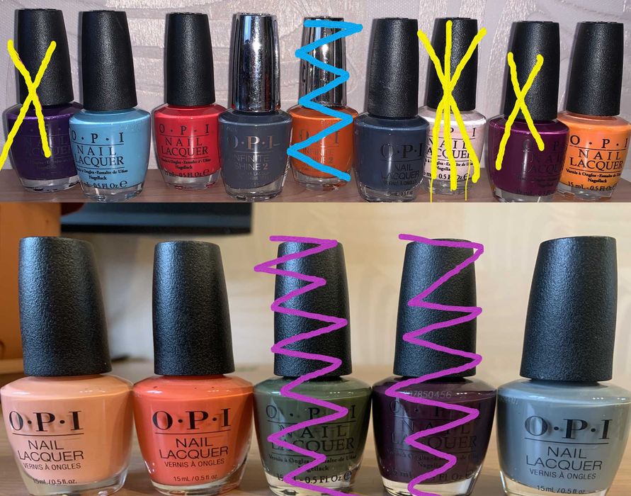 Лак для ногтей Morgan Taylor OPI ORLY CND Chanel KiKo Pupa Dior Catric