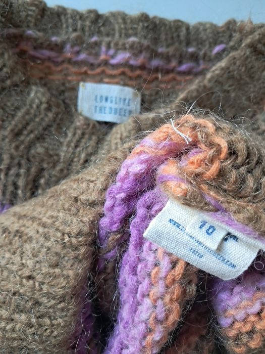 Sweter Wełna Merino/ Moher/ Nylon Longlivethequeen r 10/ 140