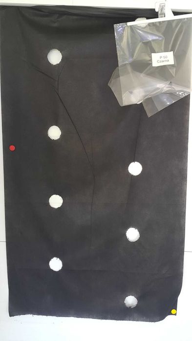 Agrowłóknina 1,1x100m 50g/m2 z UV na chwasty z OTWORAMI do TRUSKAWEK