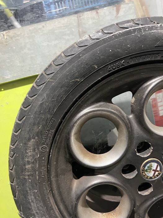 Pneu para alfa romeu