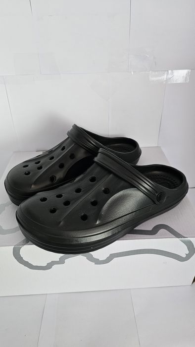Klapki  / crocsy męskie nowe czarne komfortowe rozmiar 43