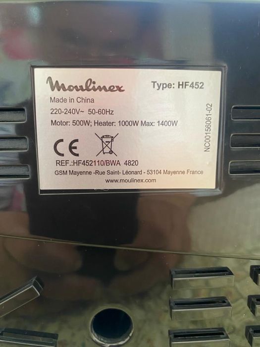 Кухонний комбайн Moulinex Click Chef HF452110 білий