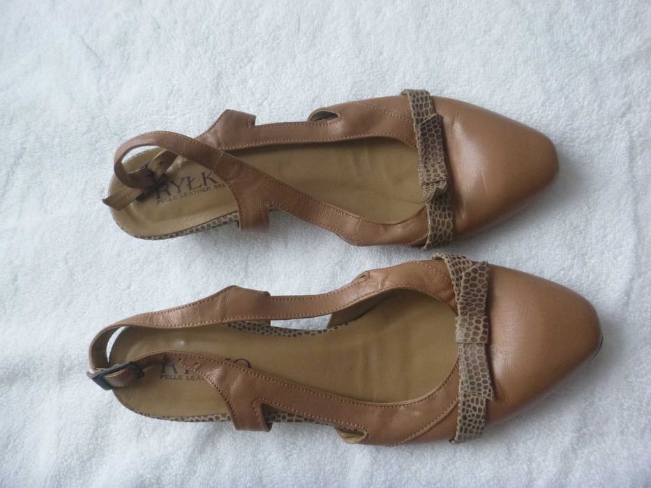 Buty Ryłko, skóra, rozmiar 36 VINTAGE