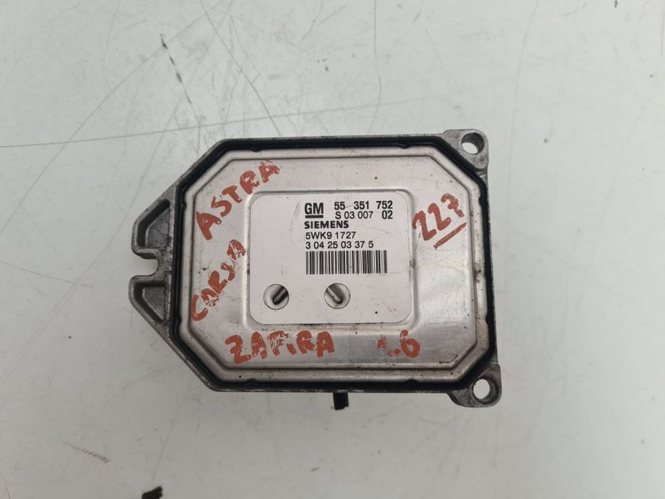 CENTRALINA ECU SIEMENS VDO 5WK91727 55351752 GM OPEL 1.6i 16v