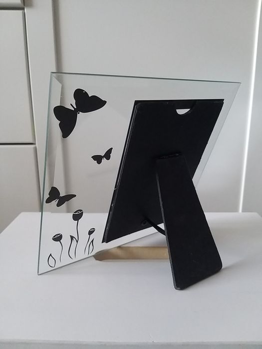 Zestaw 2 szt szklany ramek na zdjęcie 10x15