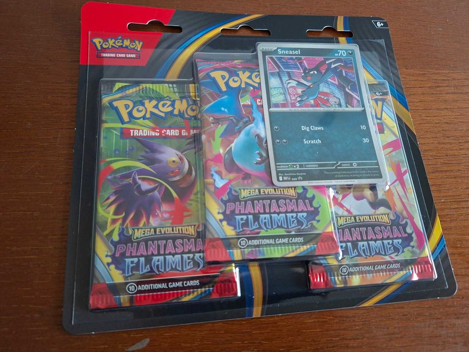 Pokemon 3 Pack Blister - Phantasmal Flames