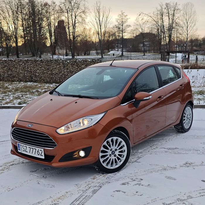 Ford Fiesta z Niemiec! Titanium LEDy KeyLess Klimatronik grzane fotele! AF16"
