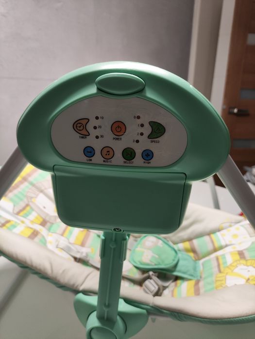 Huśtawka elektryczna dla niemowlaka