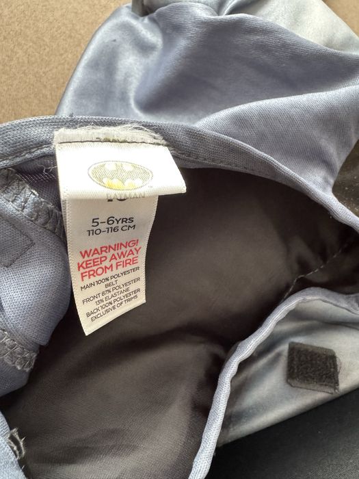 Strój bal przebierańców Batman 5-6 lat 110-116 cm