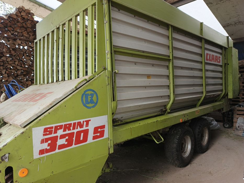 Przyczepa zbierająca Claas sprint 330S