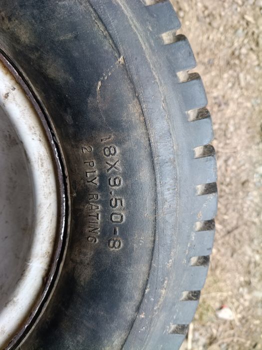 Traktorek kosiarka koło tylne