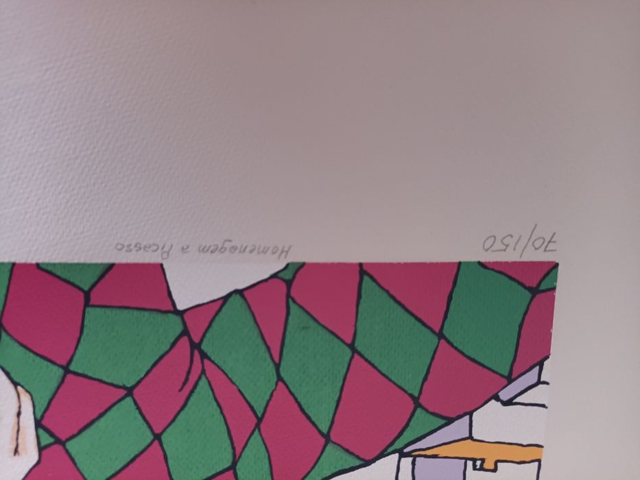Serigrafia de Rogério Freitas