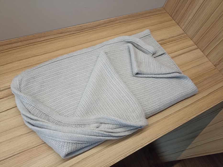 Kocyk niemowlęcy 90x90 cm 100% bambus