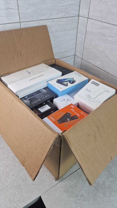 mystery box elektronika 45 sztuk mix a/b