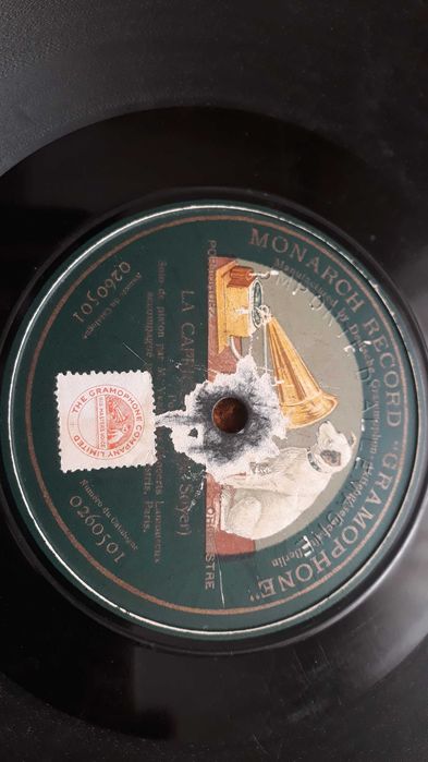 J. Fernandes Fão + G.N.R. de Lisboa - Monarch Record Gramophone