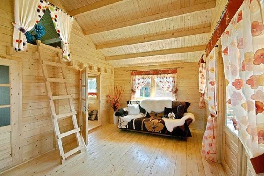DOMEK SARA 6x6m BAL 45mm Andresola Taras 4 Pokoje BEZ POZWOLENIA