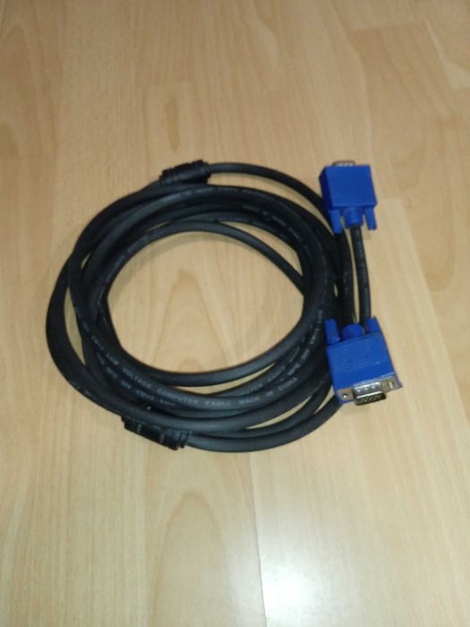 Кабель монітора VGA-VGA 5м
