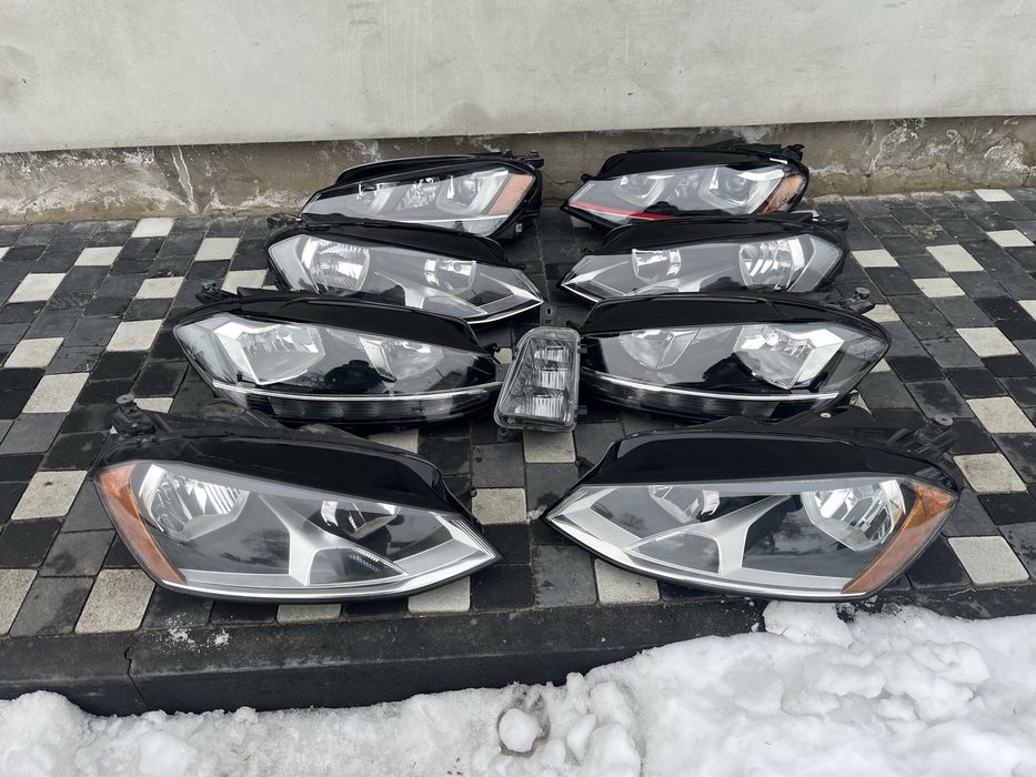 Golf 7 фара gti bixenon