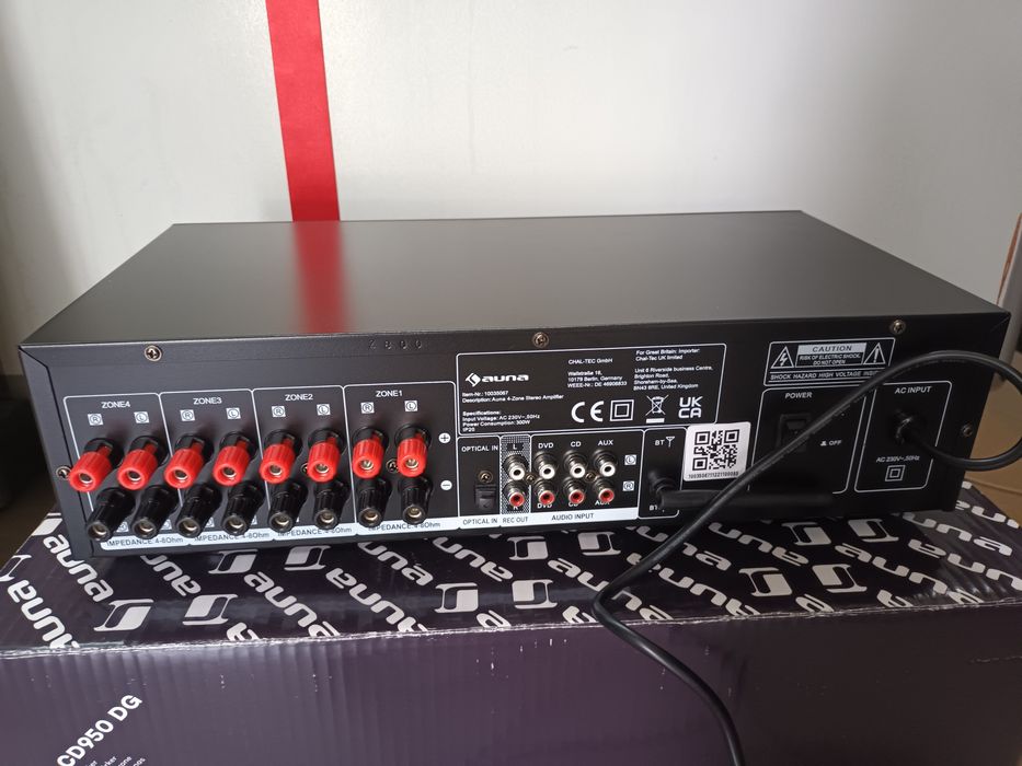 Wzmacniacz stereo Auna AMP-CD950  10035067
