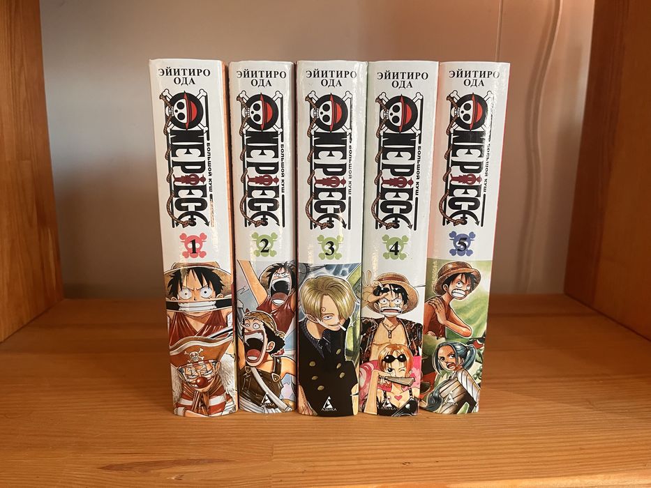 one piece, большой куш, манга, 5 томів