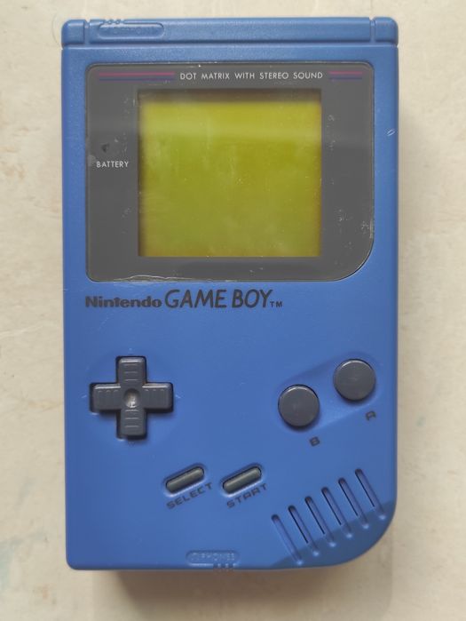 Nintendo Game Boy DMG-01 Blue (Play It Loud!) + гра Donkey Kong