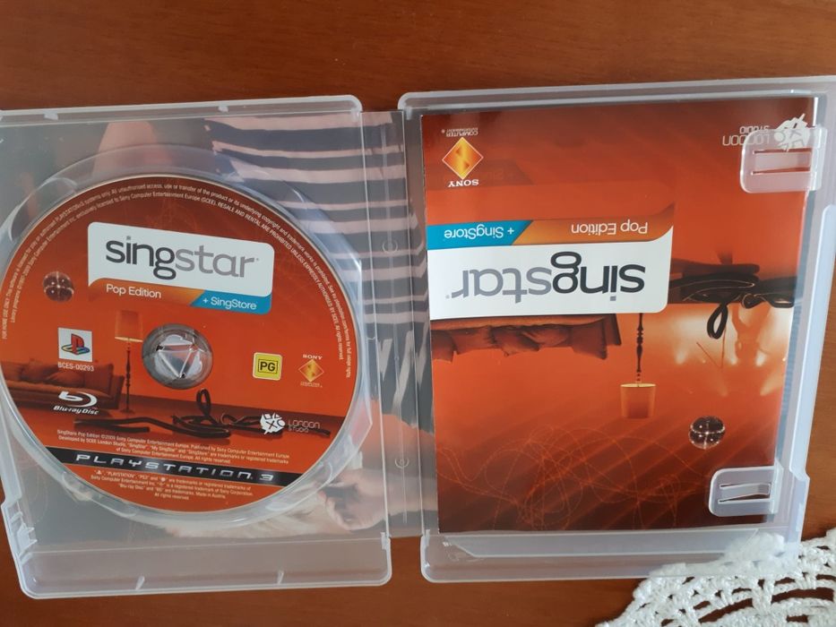Jogo Singstar Pop Edition