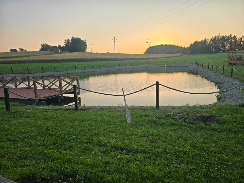 Całoroczny Domek z Jacuzzi,Sauną i Stawem