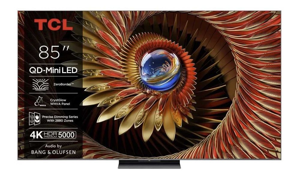 Telewizor TCL 85Q8C: QD-Mini LED 4K 144 Hz Google, Dolby Atmos Dolby V
