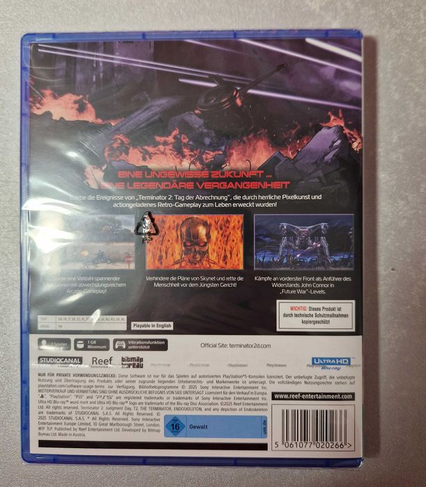 PS5 PLAYSTATION 5 TERMINATOR 2D: no fate collector edition PL napisy