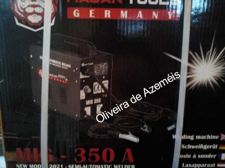 Aparelho de Soldar semi automático fio sem gás 300A
