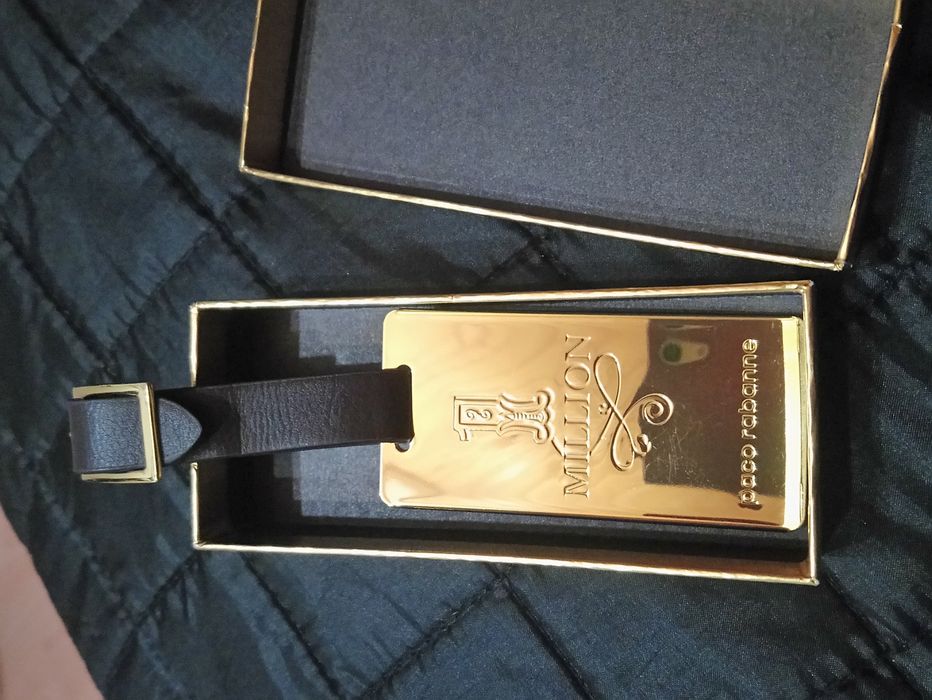 Zawieszka, identyfikator do walizki Paco Rabanne