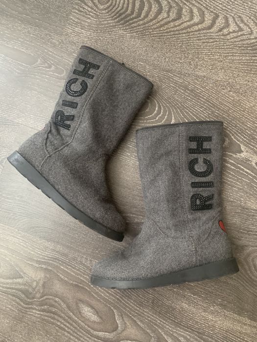 Валенки угги сапожки на меху richmond оригинал 36р