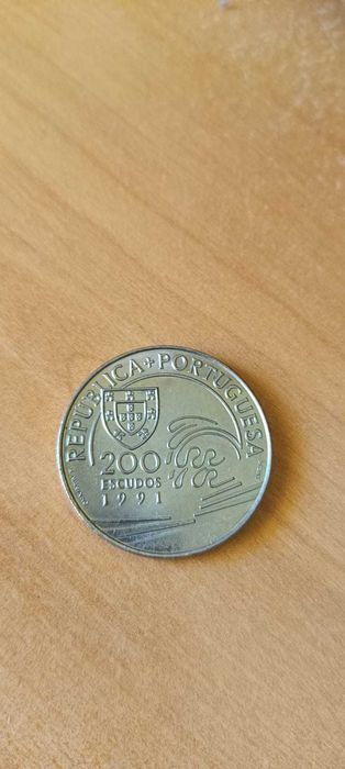 Moeda  Comemorativa de 200 Escudos