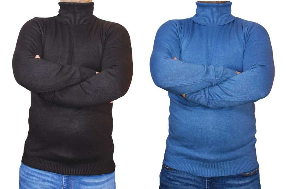 Bardzo wygodny męski golf w kilku kolorach do wyboru rozmiary od M-3XL