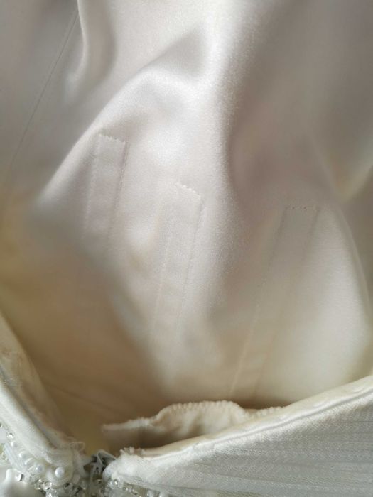 Vestido noiva tule seda San patrick