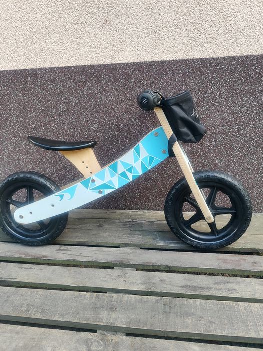 Rowerek biegowy dziecięcy drewniany