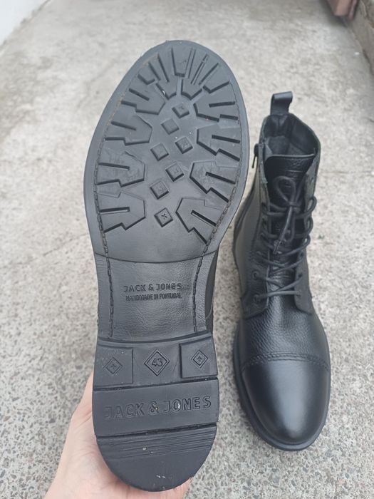 Шкіряні чоловічі черевики  Jack Jones  Premium,  43 розміру.