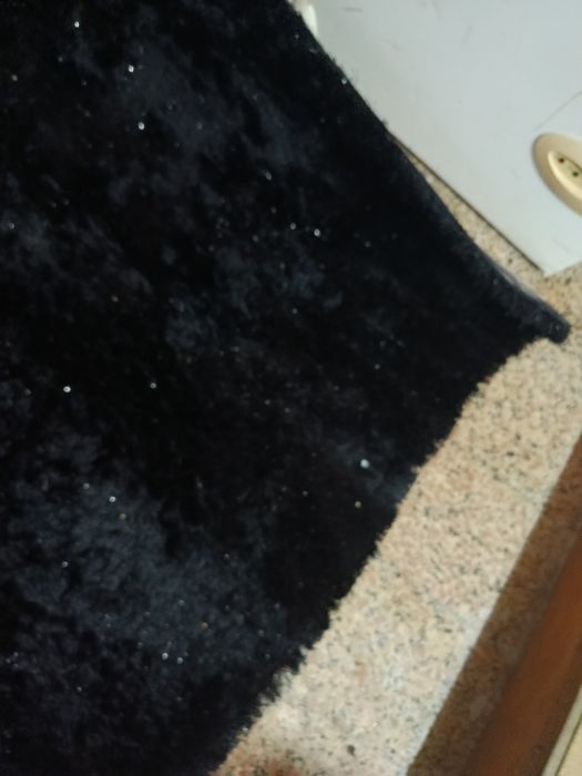 Carpete pêlo preto 2,50 metros *2 metros