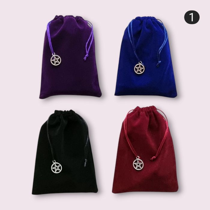 Bolsas de Veludo p/ Tarot, Oráculo, Runas